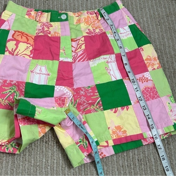 Lilly Pulitzer Colorful Patchwork Shorts - Picture 12 of 12